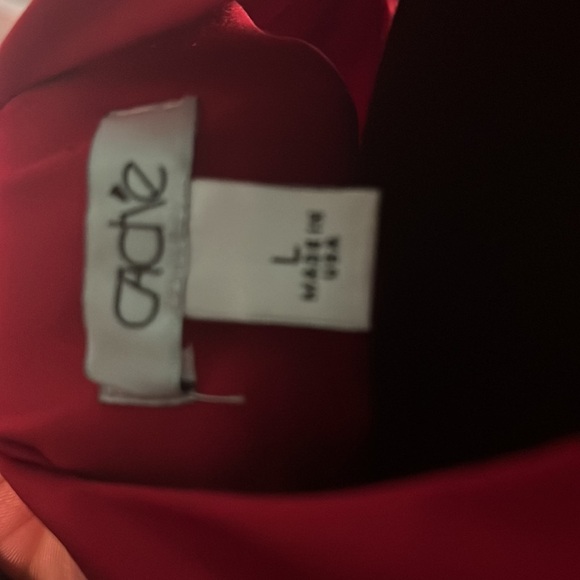 CACHE Short Red Gown Size L - Picture 4 of 7